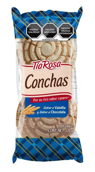 Mercado San Juan - Pan Dulce Tia Rosa Conchas 120G