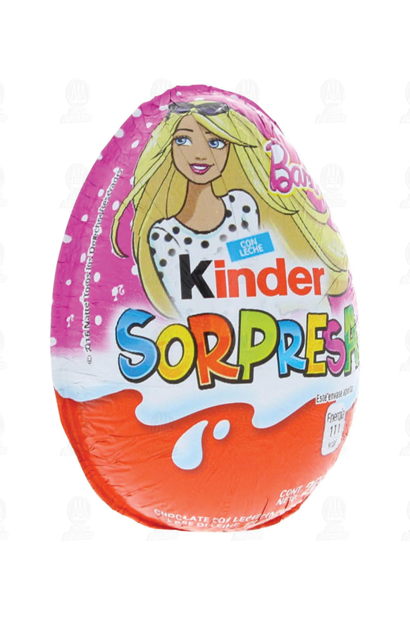 Mercado San Juan Kinder sorpresa barbie 20g pieza