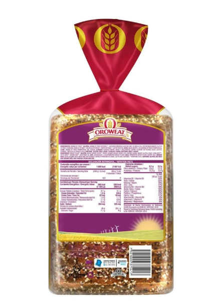Mercado San Juan - Pan Bimbo Oroweat 7 Granos 680G