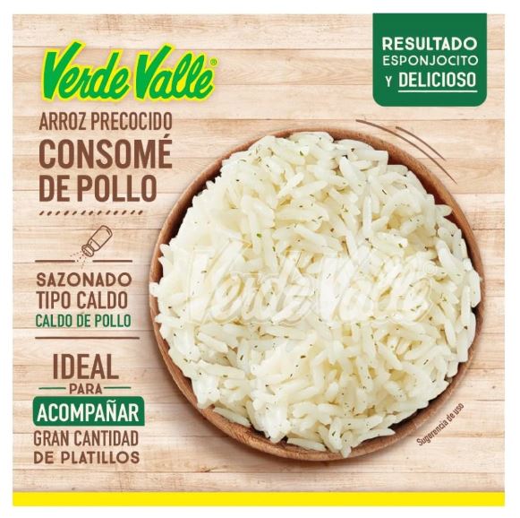 Mercado San Juan - Arroz Verde Valle Precocido Consome Pollo Pieza