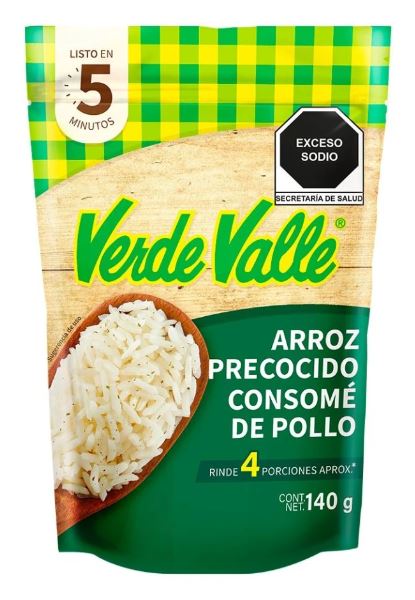 Mercado San Juan - Arroz Verde Valle Precocido Consome Pollo Pieza